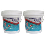 10 Pounds Chlorine Tablets 3 inch, Long Lasting/Sun Protected 90% Stabilized Available Chlorine Tabs for Pool, Hot Tubs, Spa