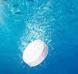 50 Pounds 3 Inch Pool Chlorine Tablets, Individually Wrapped, For Hot Tubs,Swimming Pools and Spas