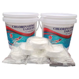 10 Pounds Chlorine Tablets 3 inch, Long Lasting/Sun Protected 90% Stabilized Available Chlorine Tabs for Pool, Hot Tubs, Spa