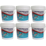 30 Pounds 66 Pcs 3 Inch Swimming Pool Chlorine Tablets Long Lasting & Slow Dissolving With 90% stabilized chlorine